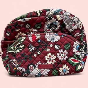Vera Bradley Floral Quilted Cosmetic Bag